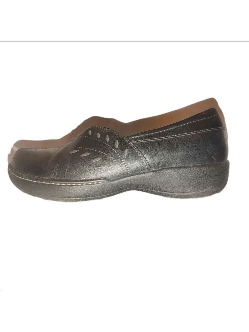Dansko Abigail Leather Slip Resistant Flat Size 40